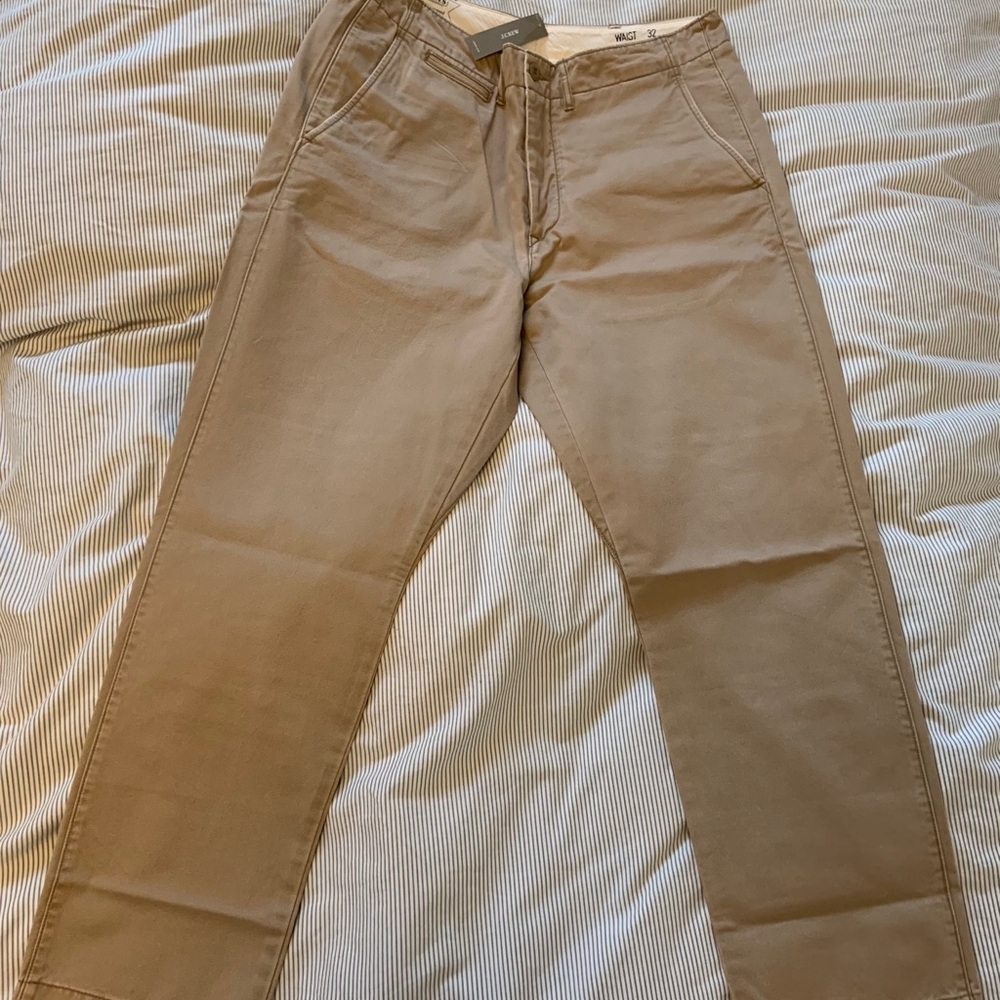 Wallace & Barnes Slim-fit military officer's chino
